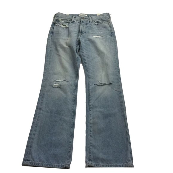 NWT Abercrombie & Fitch Boot Denim Stretch Jeans Women's Size 26x/30 - Picture 1 of 5
